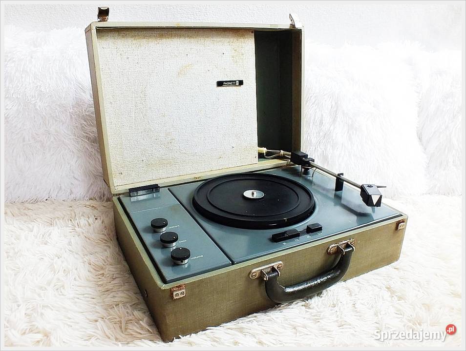 Gramofon Phonett T z 19681970 Niemiecki sprzęt z Żary