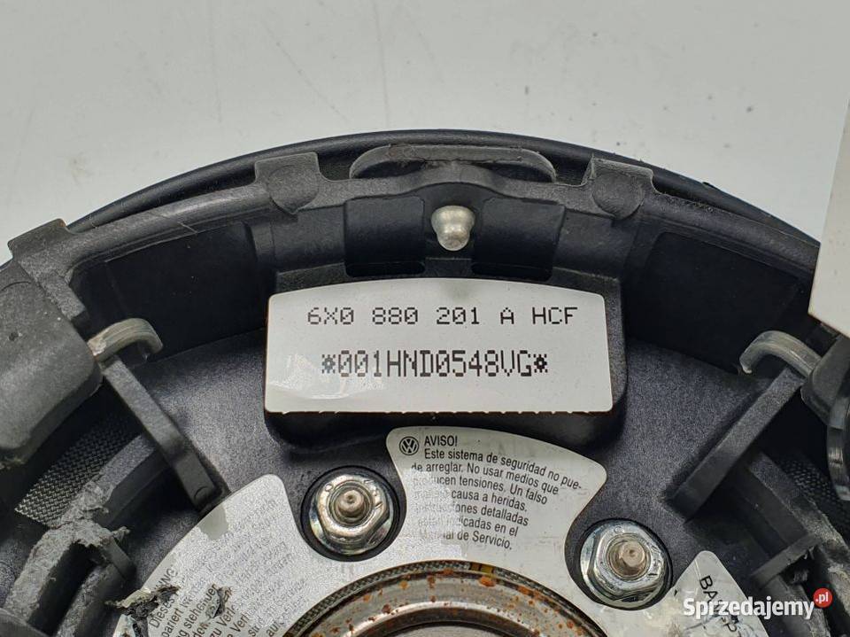 PODUSZKA AIRBAG VOLKSWAGEN LUPO 6X0880201A kujawsko-pomorskie Lipno sprzedam