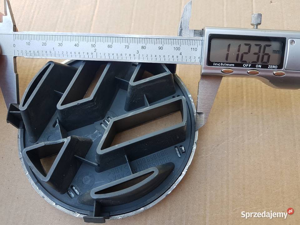 VW Passat B5 emblemat znaczek logo 3B0853601 Gdańsk