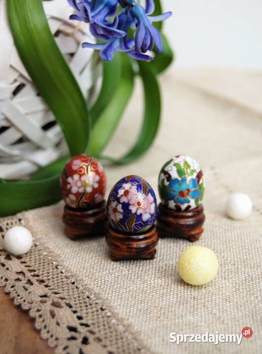 Jajko emalia cloisonne Chiny mosiądz antyk lubelskie Lublin sprzedam