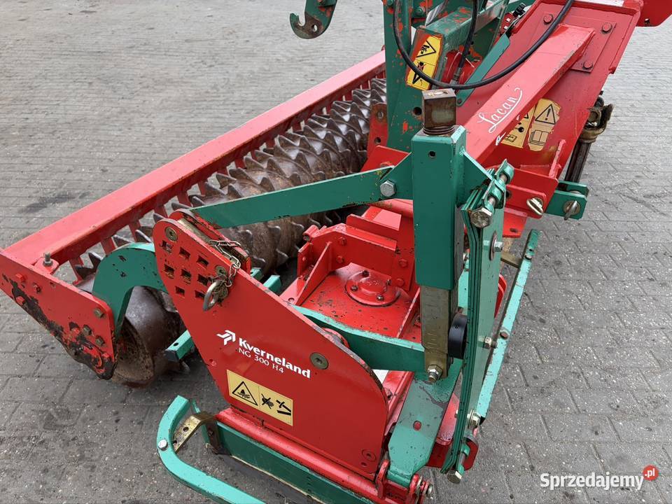 Brona wirowa wirnikowa Kverneland 3 metry