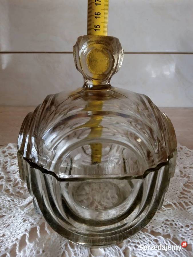 Cukiernica bombonierka Unikat Art Deco Hortensja Nakło nad Notecią