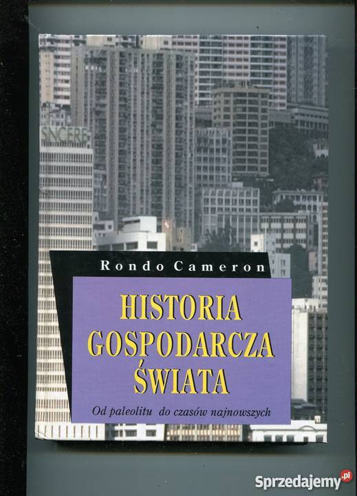 Historia gospodarcza świata paleolitu do czasów Szczecin