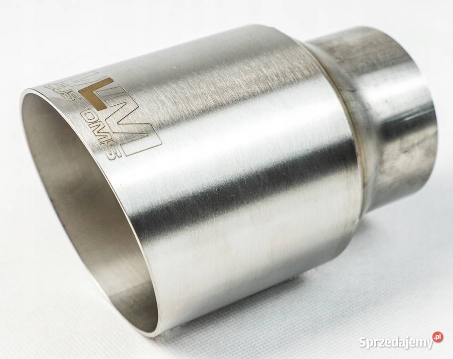 Końcówka wydechu tłumika 101mm stal nierdzewna