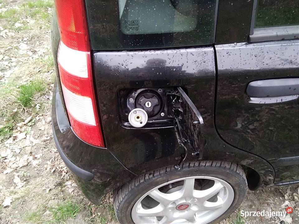 FIAT PANDA II super oszczędne full wypasione czarny Wałbrzych