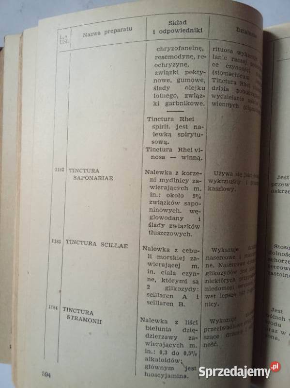 Informator Terapeutyczny do urzędowego spisu medycyna, nauki medyczne
