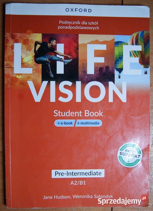 Life vision student book A2B1 podręcznik język Rok wydania 2022 Parczew