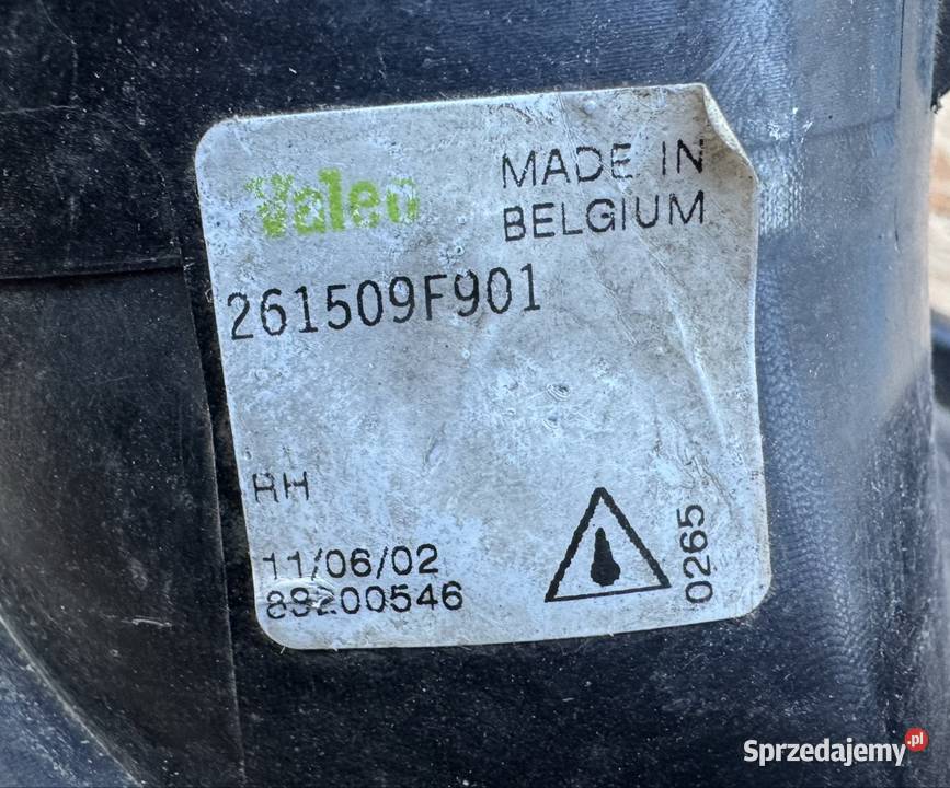 Halogen przód prawy rh Nissan Almera p11 Tino wielkopolskie Międzychód