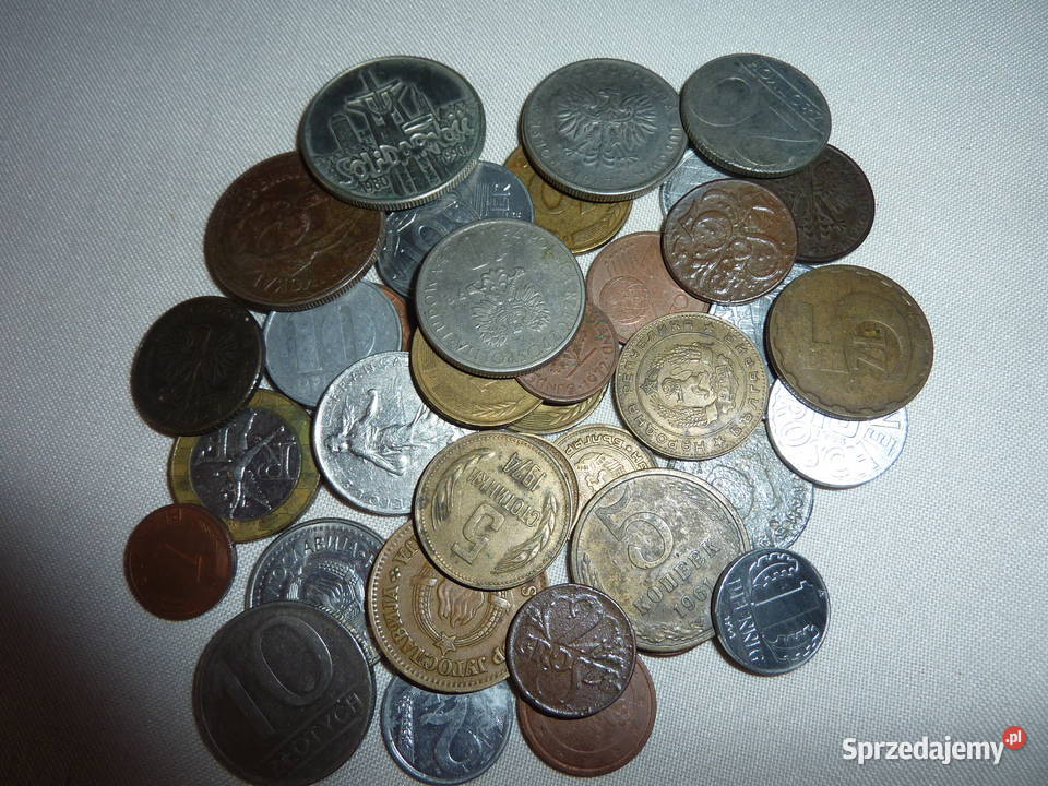Stare monety zagraniczne i z PRL małopolskie Bukowno