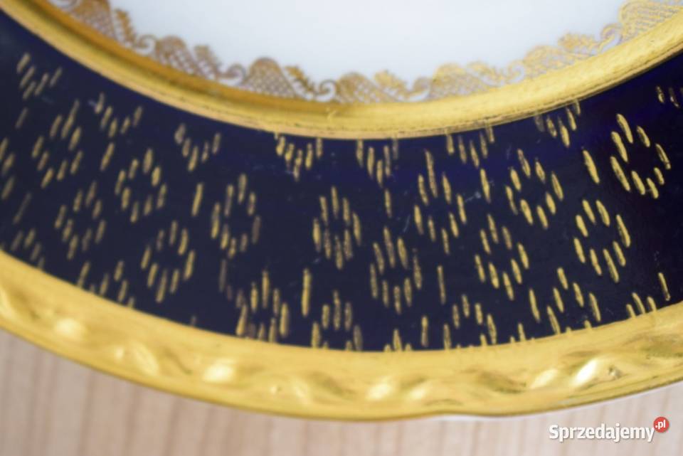 Brytyjski talerz ozdobny z serii ptactwa łownego Porcelana i szkło sprzedam