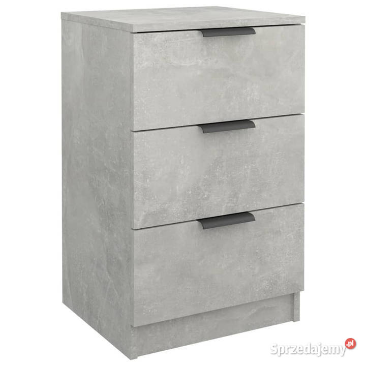 Szafki nocne 2 szarość betonu 40x36x65 WM811277 sprzedam