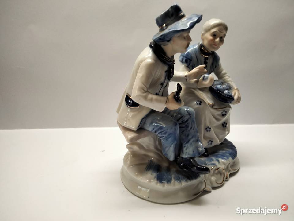 Figura porcelana szkliwiona stan idealny Gniezno