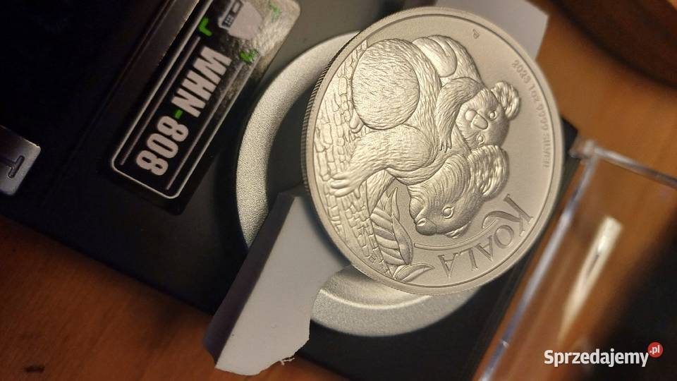 Srebrna moneta Australijski Koala 2023 1 oz Bielsko-Biała