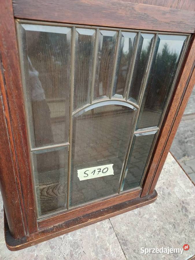 S170 Skrzynia obudowa starego zegara pomorskie Tczew