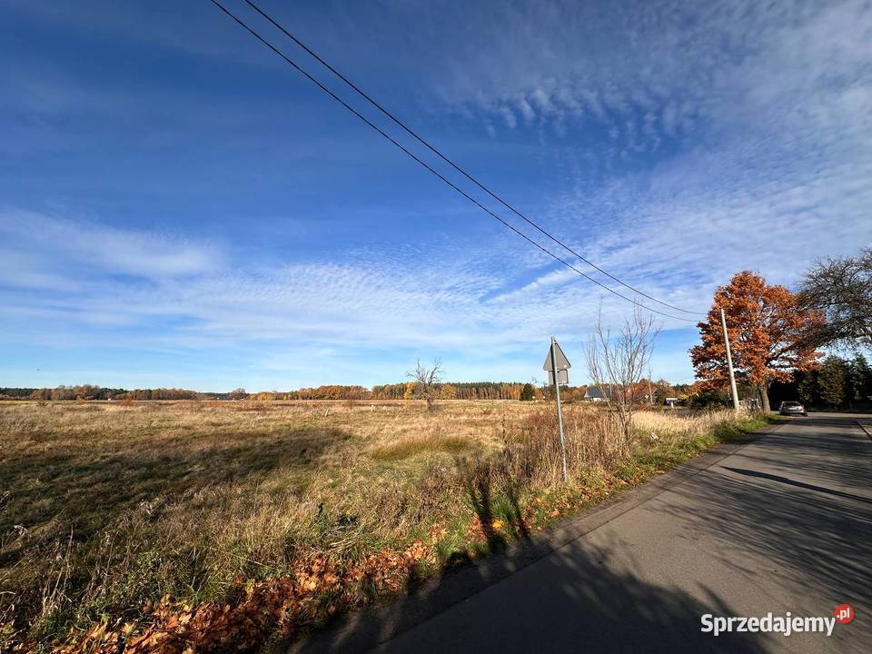 Działka budowlana drodze asfaltowej Sprzedaż