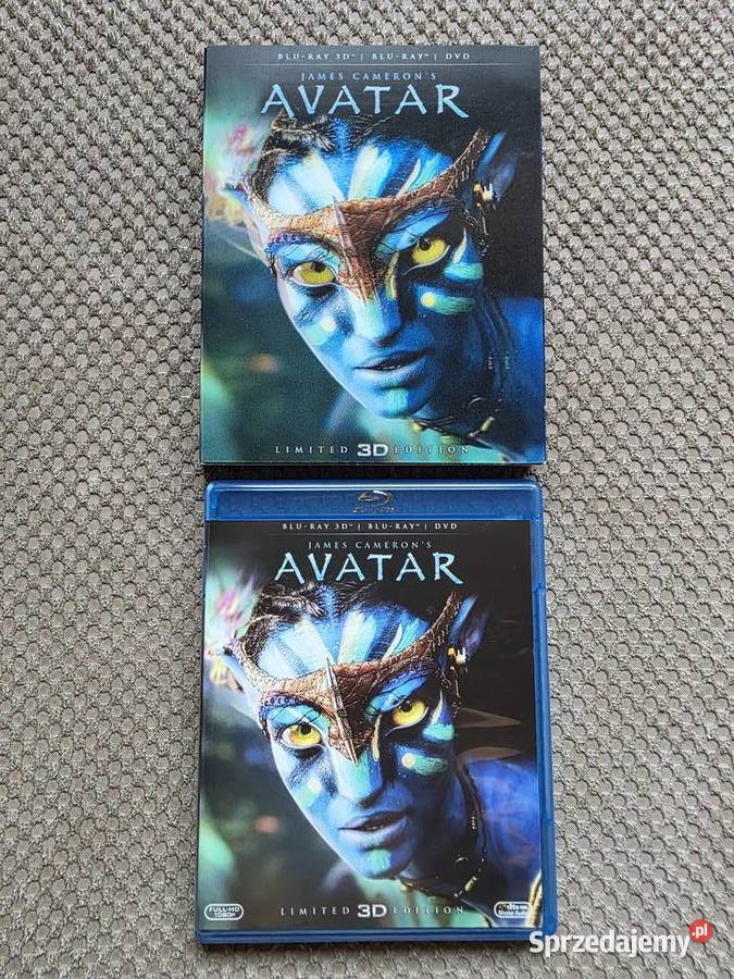 bluray 3D bluray DVD AVATAR limited edition Kraków