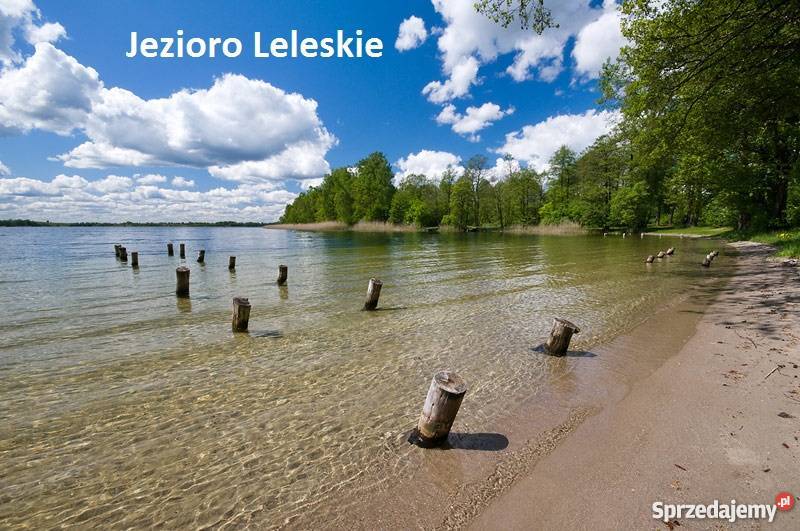 Działka na Mazurach Jeziorem Leleskim i Gromskim 3011m2