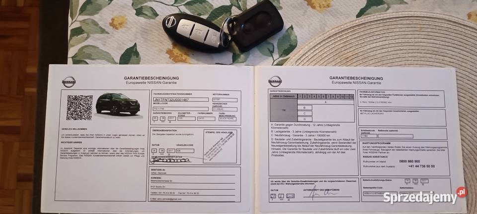 Nissan Xtrail tekna connect 20D 4x4 Kozienice