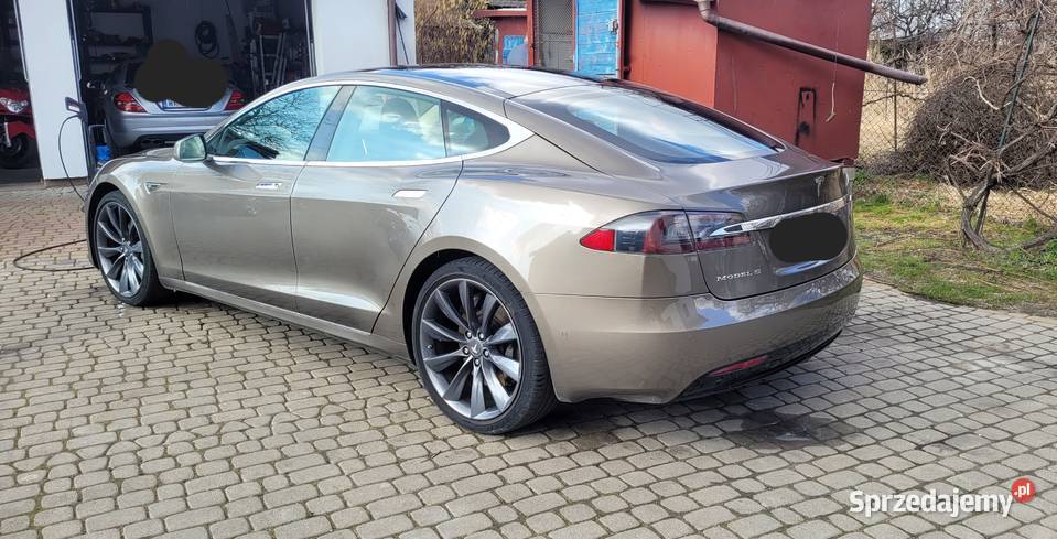 Tesla 90S 2016r 48000 4x4 Dual motor nieuszkodzony Model S Warszawa sprzedam