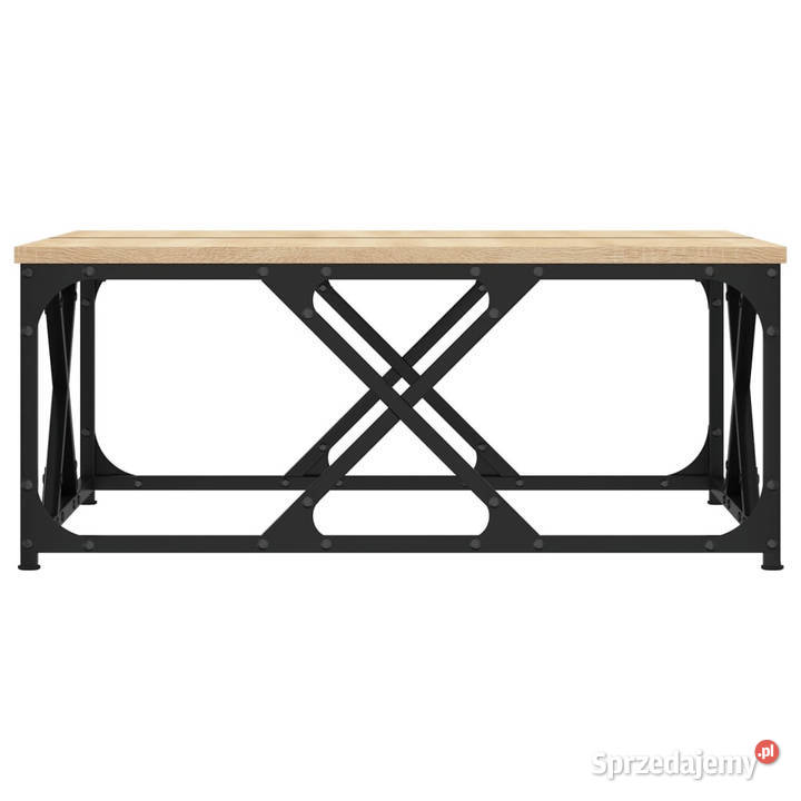 Stolik kawowy dąb sonoma 70x70x30 materiał Stoły Warszawa