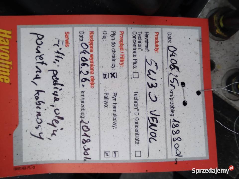 Skoda Superb 19 AWX 196 przbiegu nieuszkodzony Škoda Raciniewo