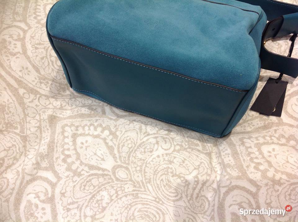 PINKO Torebka Zamszowa Damska j NOWA Skóra lubuskie