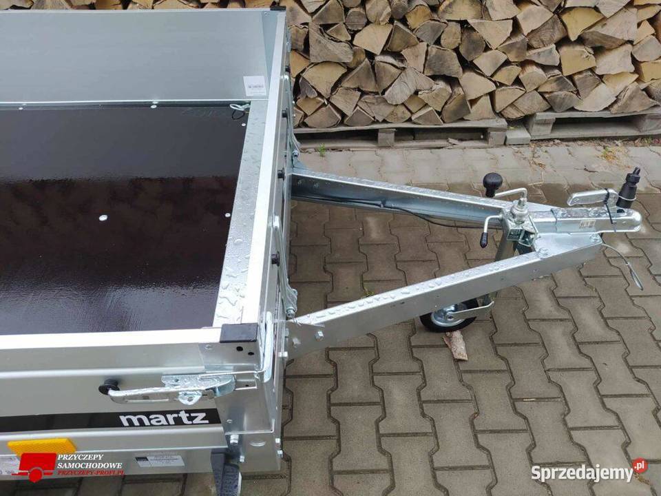 Burta ALU przyczepa wym 201x126x30 jednoosiowa towarowe Do samochodów osobowych Lublin
