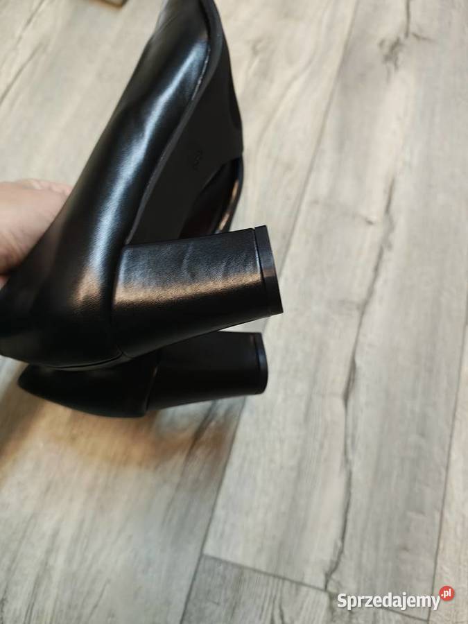 42 Czarne mega wygodne czółenka wieczorowe NOWE Czółenka małopolskie Kraków