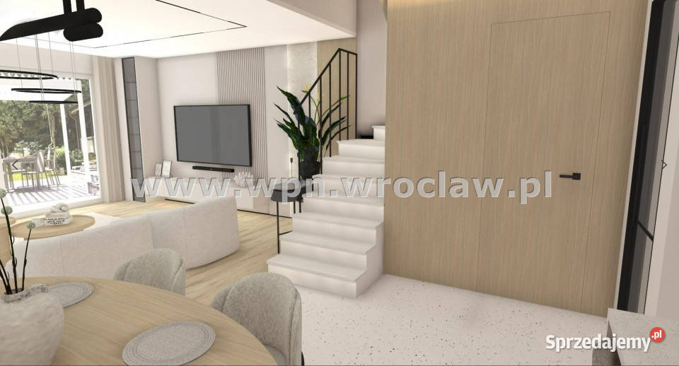 Dom szeregowy Wrocław 10984m mieszkalny Sprzedaż