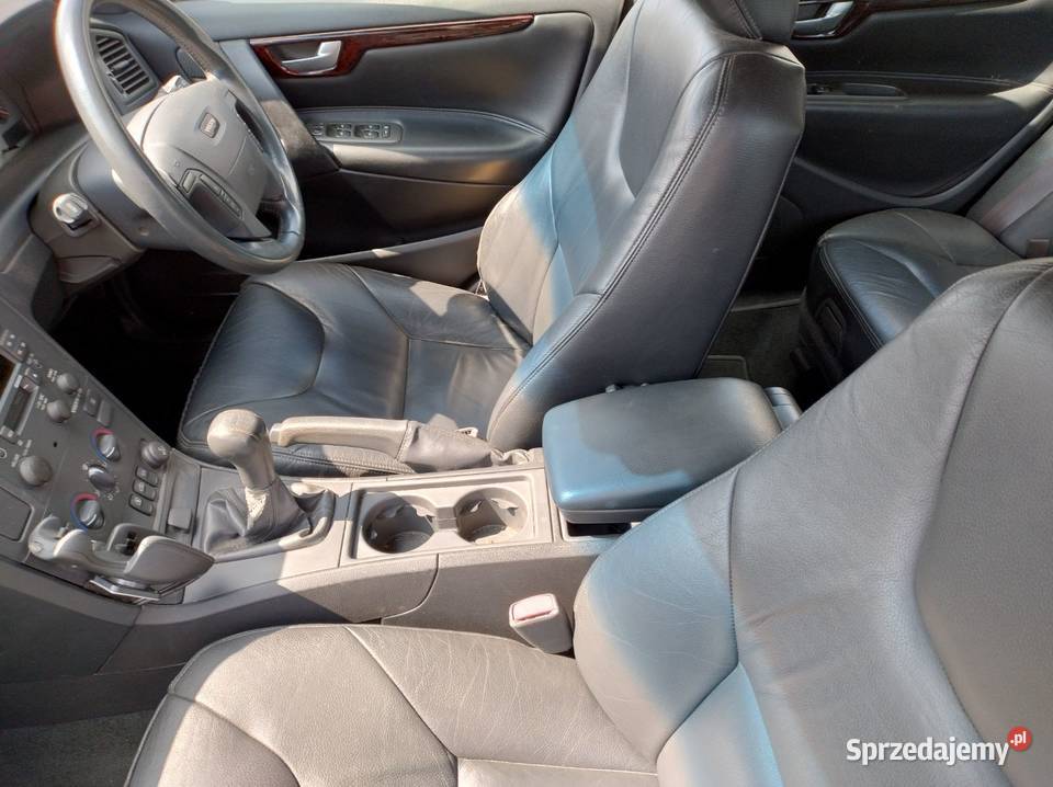 VOLVO V70 komplet foteli przód tył czarna skóra Kielce