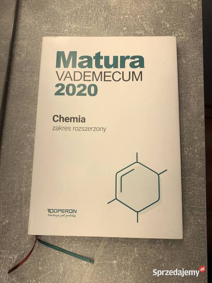 Matura Vademecum 2020 chemia zakres rozszerzony