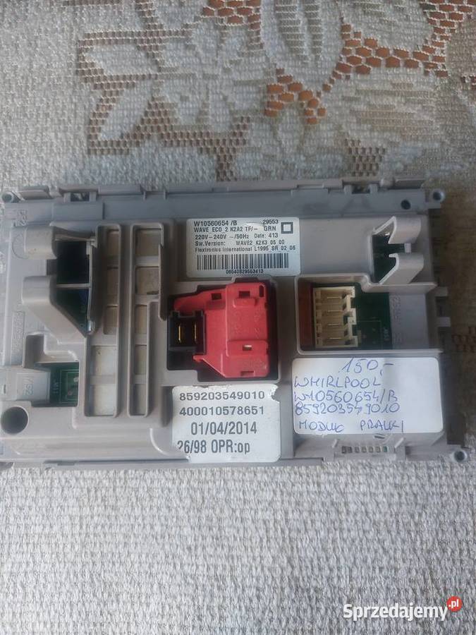 WHIRLPOOL W10560654B 859203549010 MODUŁ PRALKI