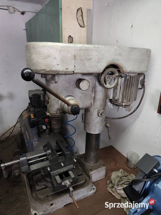 Wiertarka ws 15 z imadłem krzyżowym Cieszyn