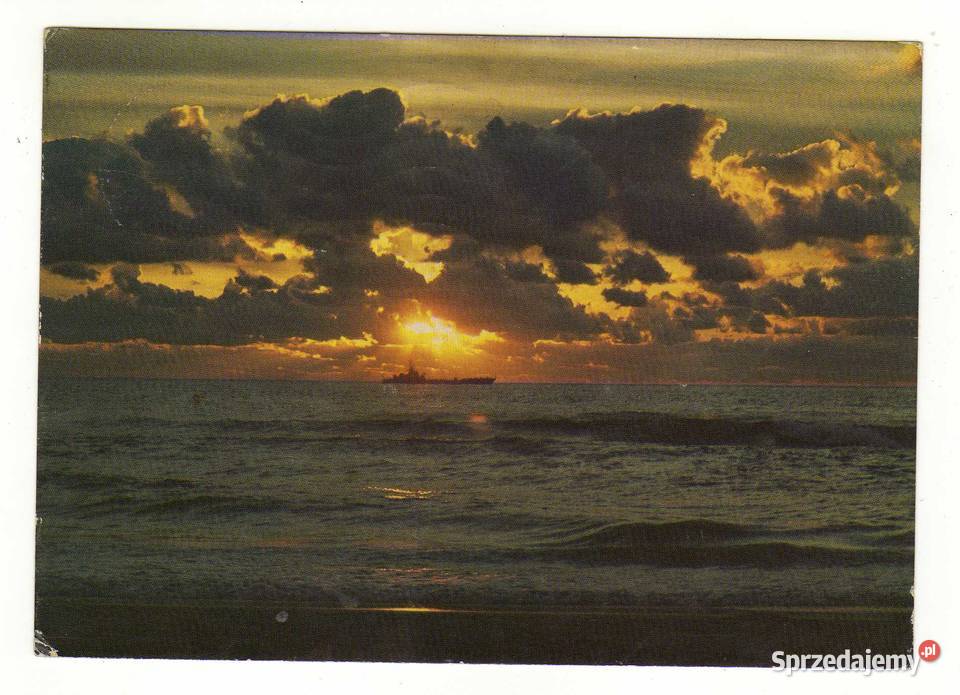 MORZE BAŁTYCKIE BAŁTYK ZACHÓD SŁOŃCA Krynki