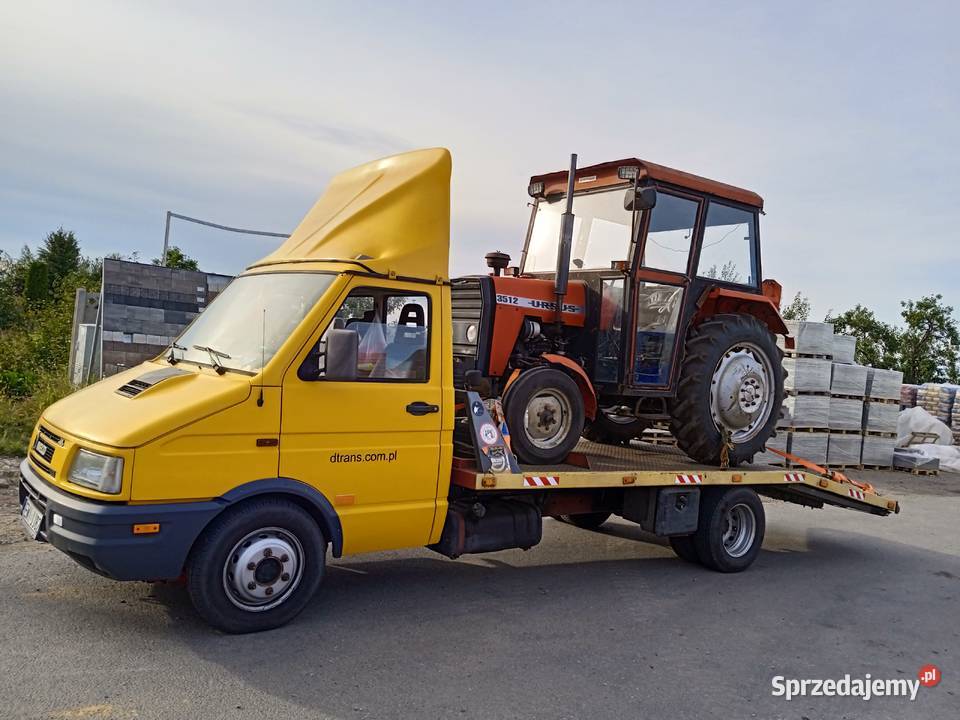 autolaweta pomoc drogowa przyczepa traktor ursus