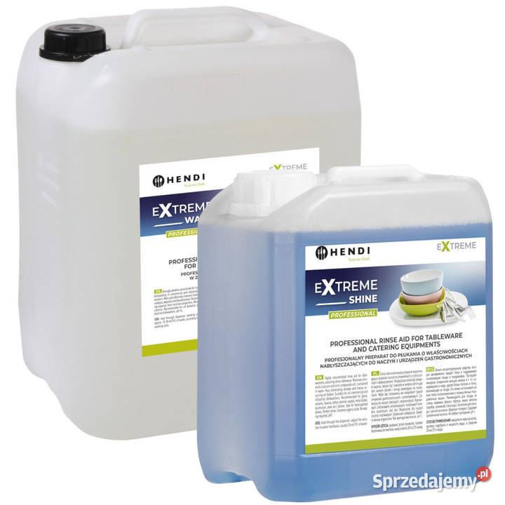 Zestaw Płynów Do Zmywarki Myjący 20L