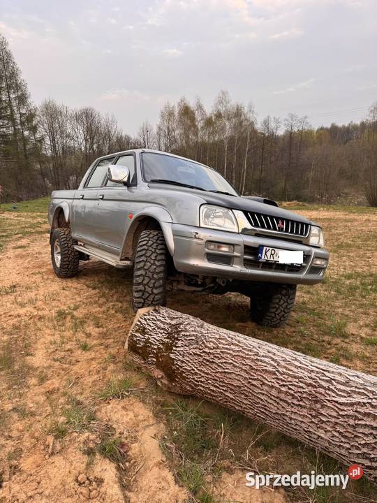 Mitsubishi L200 25TD 4x4 Blokada Stan techniczny małopolskie
