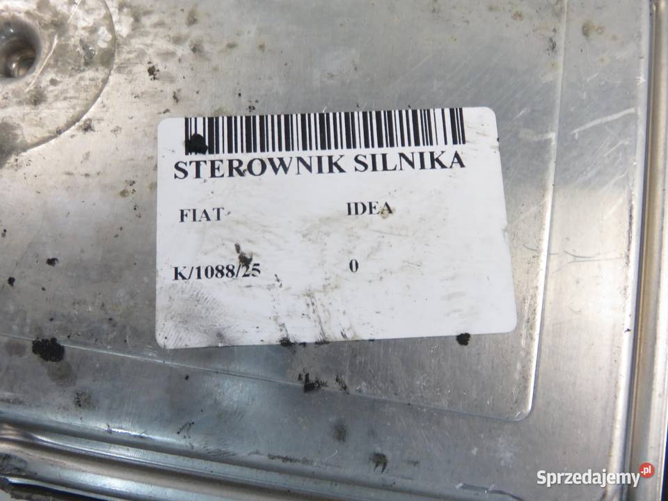 STEROWNIK FIAT IDEA 19 JTD 0281011514 55191928 osobowe małopolskie sprzedam