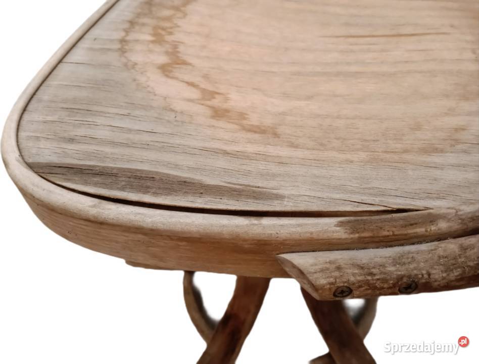 Stare krzesło PRL obrotowe gięte w stylu Thonet małopolskie Kraków