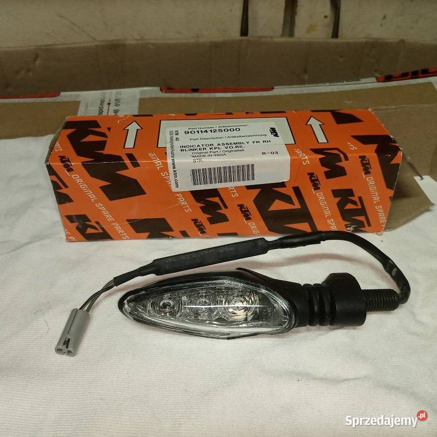 KTM DUKE 125 KIERUNKOWSKAZY