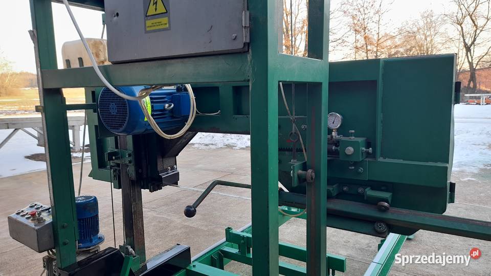 Trak taśmowy Boldrew A1200 wirex woodmizer Gumnisko