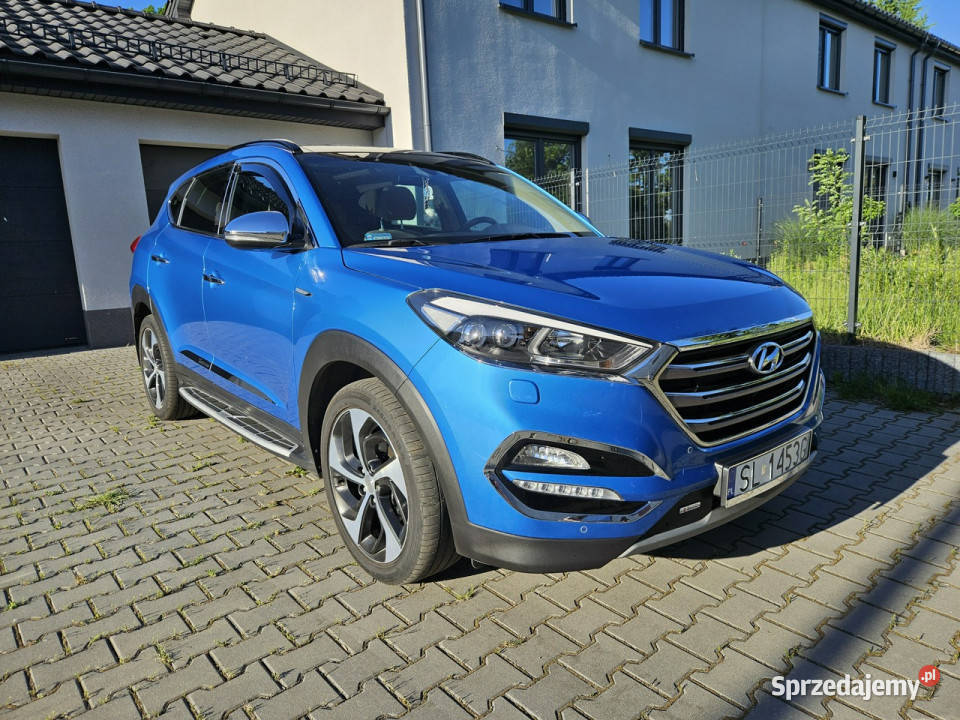 Hyundai Tucson Krajowy Nawigacja Podgrzewana niebieski Ruda Śląska