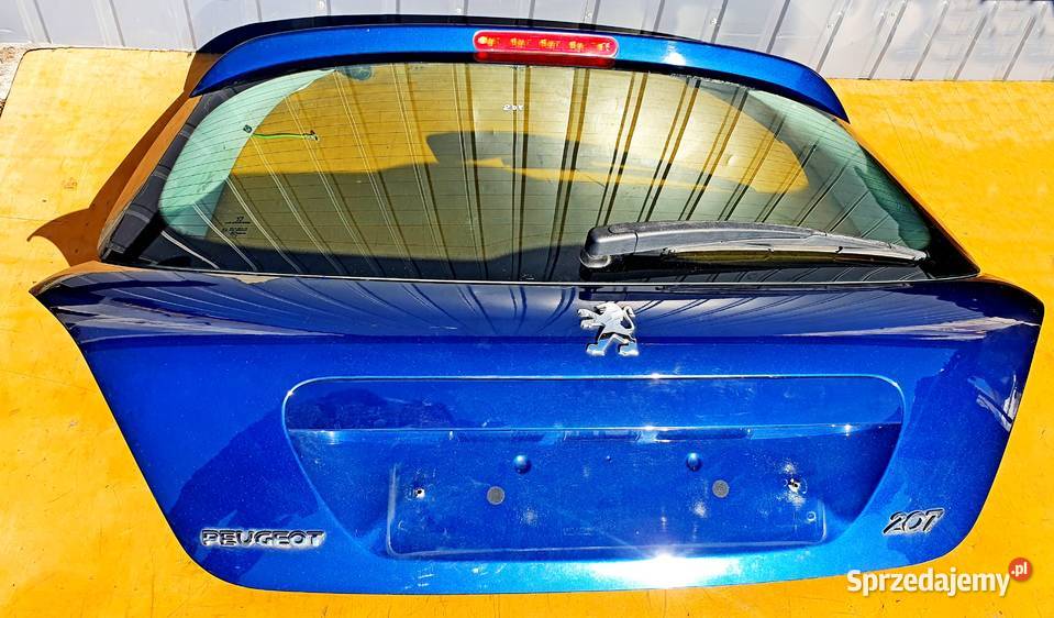 PEUGEOT 207 BLENDA LISTWA KLAPY PRZYCISK części blacharskie Części Radom