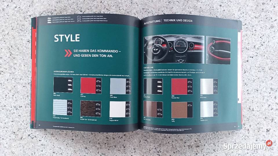 MINI Cooper Cooper Cabrio Clubman JOHN COOPER motoryzacja, transport Poradniki, albumy i reportaże Bytom