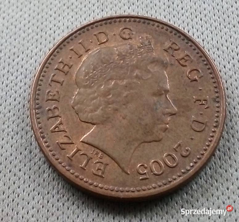WIELKA BRYTANIAONE PENNY2005 r Numizmatyka Legionowo