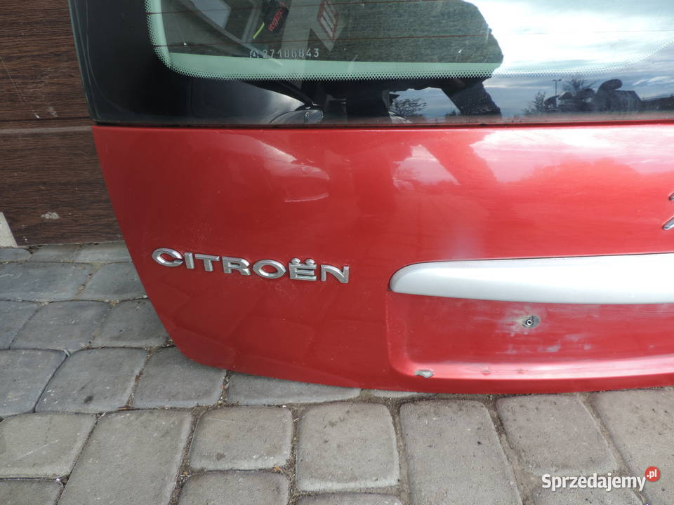 KLAPA TYŁ BAGAŻNIKA SZYBA CITROEN C3 I EKQD Nowy Sącz
