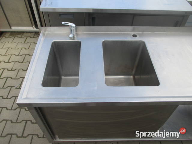 Zlew Gastronomiczny 3 Komorowy Z Drzwiami Ostrów Wielkopolski