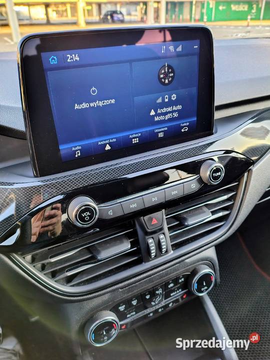 Ford Kuga Escape 25 FHEV AWD STLine skórzana tapicerka Samochody osobowe