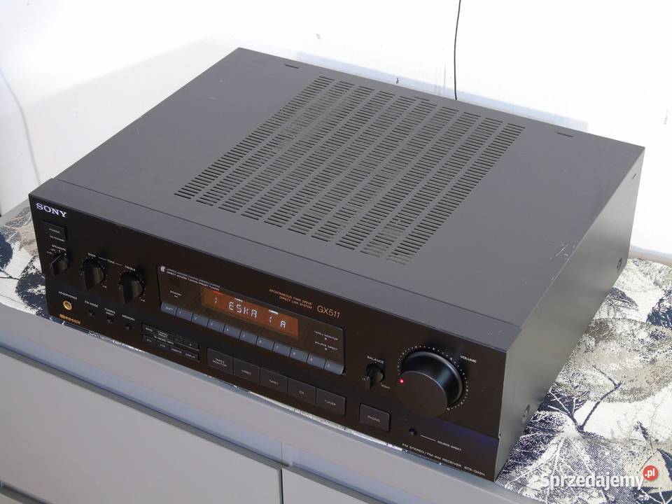 Amplituner Sony STRGX511 RDS mocny i sprawny Jasło