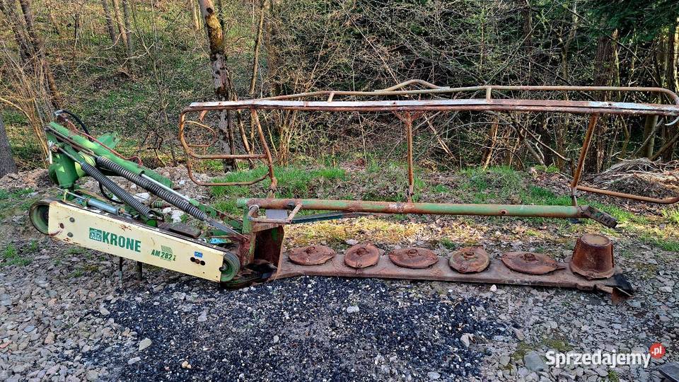 Kosiarka dyskowa Krone 28m nieuszkodzony małopolskie Myślenice